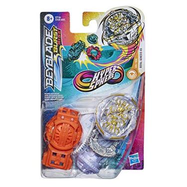Imagem de Beyblade Burst Rise Hypersphere Royal Genesis G5 Starter Pack - Stamina Type Battling Top Toy and Right/Left-Spin Launcher, Ages 8 and Up