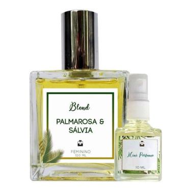 Imagem de Perfume Palmarosa & Sálvia 100ml Feminino - Blend de Óleo Essencial Natural + Perfume de presente