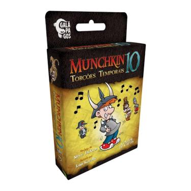 Imagem de Munchkin 10 Torções Temporais Expansão de Jogo de Cartas Galapagos MUN010