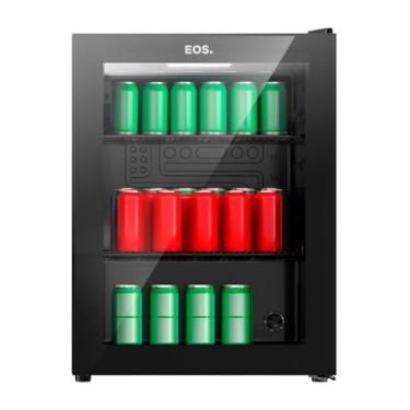 Imagem de Refrigerador Expositor Vertical Eos 67 Litros Eco Gelo All Black Eev80p 110v