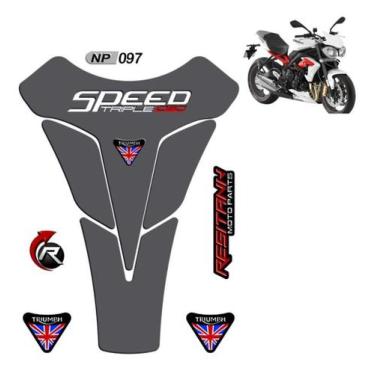 Imagem de Protetor Tanque Resinado Triumph Daytona 675 Street Triple - Resitank,