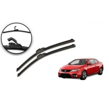 Imagem de Par Palhetas Limpador De Parabrisa Dianteiro Para Cerato / Cerato Koup