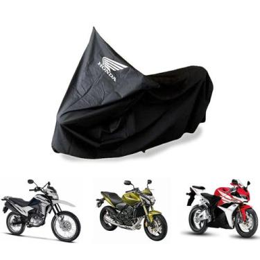 Imagem de Capa Protetora Impermeável Para Moto Honda - SPTS,  G, Preto