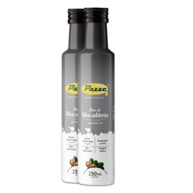 Imagem de Kit 2 Óleo de Macadâmia Extra Virgem Pazze 250ml