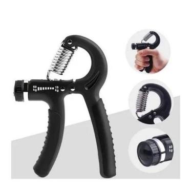 Imagem de Hand Grip C/mola Ajustável De Punho Fortalecedor Mão E Antebraço Fisio