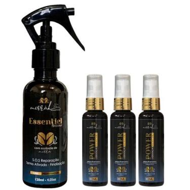 Imagem de Kit 4 Mirrah Essentiel + Ampola Reconstruçao Hidratação