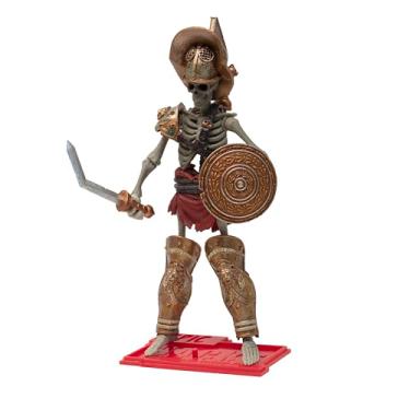 Imagem de Boss Fight Studio Epic H.A.C.K.S. Gladiator Skeleton Action Figure – Highly Articulated Collectible Figurine with Accessories Including Helmet, Armor, Shield, Scissor Blade, Swords, and Stand – 1:18