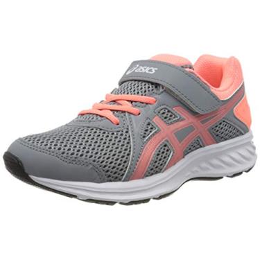 Imagem de ASICS Unissex infantil moderno, Lençol de rocha/coral solar, 11 Little Kid