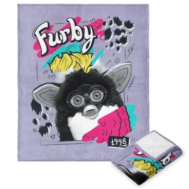 Imagem de Northwest Hasbro Furby, Furby 1998, cobertor de seda, 127 x 152 cm