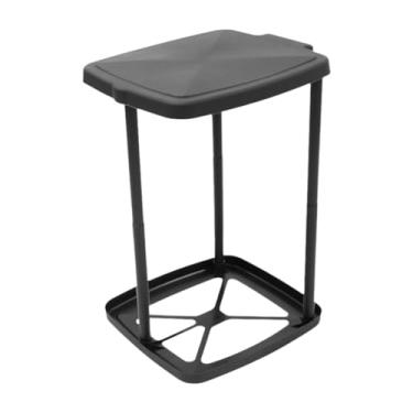 Imagem de Fenteer Saco de lixo titular saco de lixo decoração moderna lata de lixo suporte para casa ao ar livre reciclagem cozinha