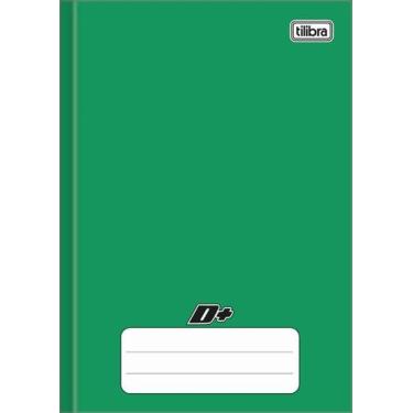 Imagem de Caderno Univ. 96 fls Verde D+ Brochura Capa Dura Tilibra, Verde