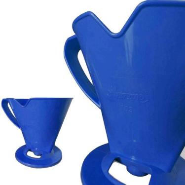 Imagem de Porta filtro colorido 103 Coador Supremo Café cozinha  - DECOR AJM, AZ