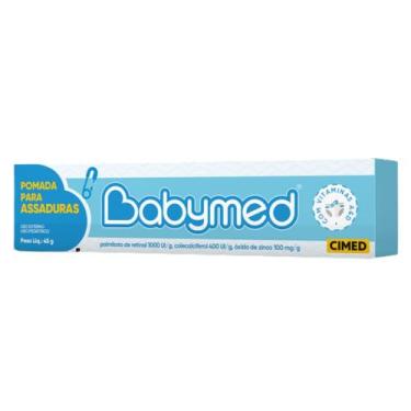 Imagem de Pomada Para Assadura Babymed Azul 45g - Cimed