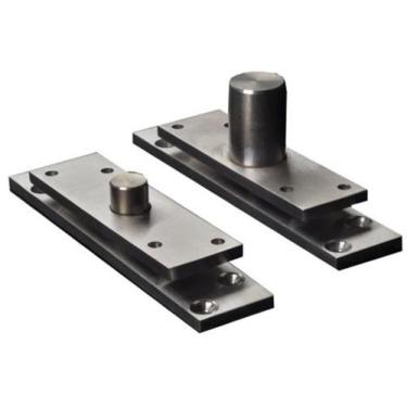 Imagem de Dobradiça Pivot Heavy Para porta até 300Kg Inox Escovado - Geris 143 I