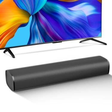 Imagem de MZEIBO Barra de som para Smart TV, barra de som Bluetooth para TV, mini barra de som de 50 watts com ARC/óptico/AUX, sistema de som surround para TV/PC/jogos/projetores