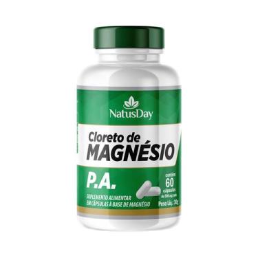 Imagem de Cloreto de Magnésio P. A. (60 Cápsulas) - Natusday