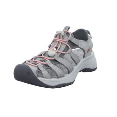 Imagem de KEEN Sandália feminina Astoria West fechada, Cinza/Coral, 38