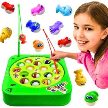 Imagem de Jogo de Pesca Infantil, Pescaria Maluca, Brinquedo Educativo