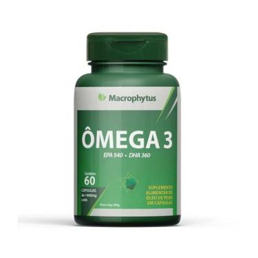 Imagem de Ômega 3 Óleo de Peixe 540mg EPA 360mg DHA Livre Metais Pesados 60 Cáps