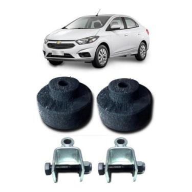 Imagem de Kit Calço Mola Traseiro 3,5cm + Prolongador Prisma 2013/... - Borfix