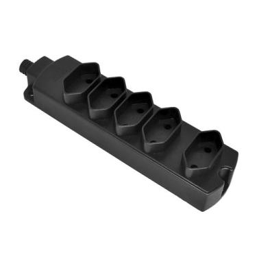 Imagem de Adaptador T De Tomada 5 Saídas Para Plugs 2P 10A MarGirius