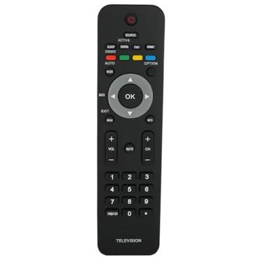Imagem de Controle remoto de substituição adequado para Philips TV 32PFL3506/F7 40PFL3706/F7 40PFL3505D/F7 42PFL3603D/27