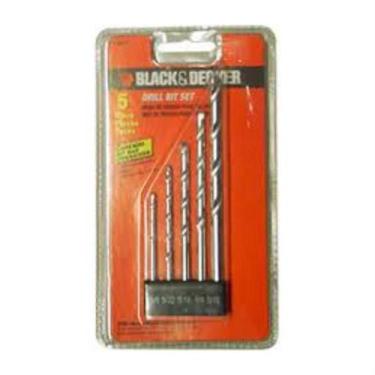 Imagem de Jogo de Brocas Para Concreto Com 5 Peças - BD090CS - BLACK & DECKER
