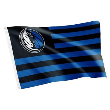 Imagem de Desert Cactus Bandeira Dallas Mavericks DM - Banner Mavericks de 9,5 x 1,8 m, tecido durável interno/externo, design 100% poliéster (estilo A)