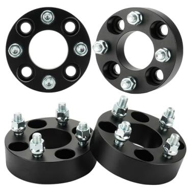 Imagem de AEagle Adaptadores de roda 4 x 4 de 3,8 cm para carrinho de golfe EZ GO Club Car, 4 x 101,6 espaçadores de roda forjados de 4 terminais com pinos de 1/5.1 cm x20 furos de 62 mm 4 peças