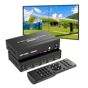 Imagem de MT-VIKI Controlador De Parede Vídeo Hdmi 4K60Hz 2X2, [Entrada 4K E Saída 4K], Rotação 180°, 2.0, Hdcp 2.2, 18 Gbps, Rgb 4:4:4