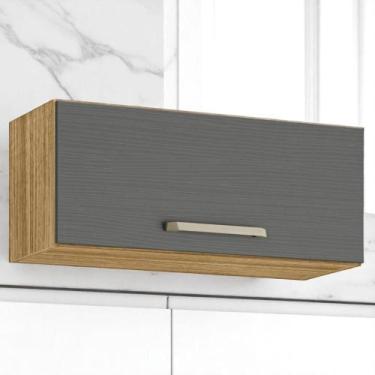 Imagem de Armário Refrigerador 700 Lapis Freijó Gris - Mobiliar Home Shop