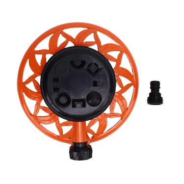 Imagem de AUNMAS Aspersor de Gramado Com Base Decorativa, 8 Padrões de água de água de água de Metal, Rega Estacionária Com Base de Metal para Regar o Jardim do Jardim (Estilo da UE)