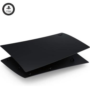 Imagem de Tampas Capas Carcasa PS 5 Fat Digital Preta Midnight Black Original So