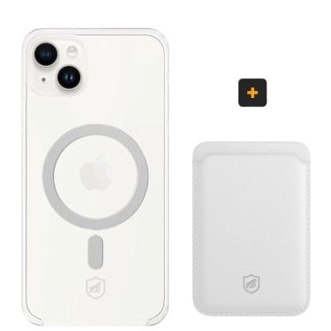 Imagem de Kit Magsafe - Capa case capinha e Carteira para iPhone 14 Plus - Gshield