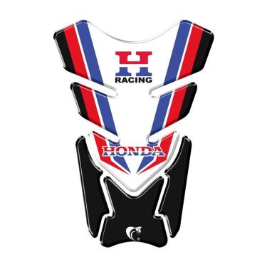 Imagem de Protetor De Tanque Adesivo Moto Honda Universal Vermelho