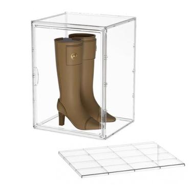 Imagem de Caixa de armazenamento Attelite XXX-Large, vitrine transparente empilh