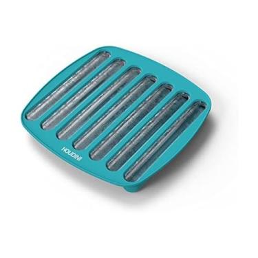 Imagem de Bandeja de gelo Collins de silicone Houdini com esferas de gelo fáceis de remover