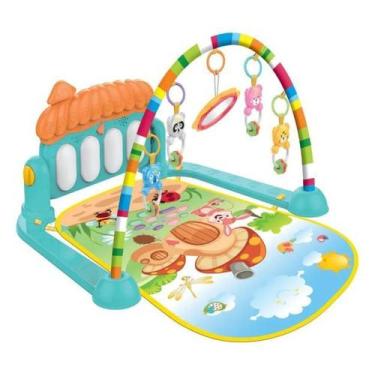 Imagem de Tapete de Atividades Piano Divertido Azul Kitstar