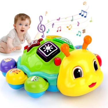 Imagem de Brinquedo musical de engatinhar AUUGUU Baby Light Up 12 meses ou mais