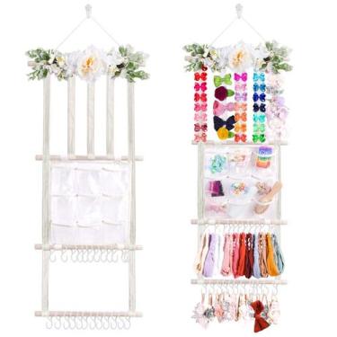 Imagem de Suporte de laço de cabeça/cabelo mligril para decoração de flores para
