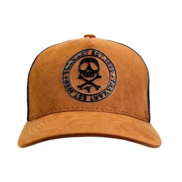 Imagem de Boné Traxart Aba Curva Marrom-Masculino