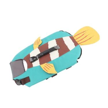 Imagem de VINGVO Colete Salva-vidas para Cães, Colete Reflexivo para Cães, Salva-vidas Ajustável para, para Com Alta Flutuação para Pequenos, Médios e Grandes, Natação e Passeios de Barco (M)