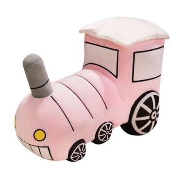 Imagem de Locomotiva de pelúcia de pelúcia Soft Cartoon Train Stuffed de 35 cm -