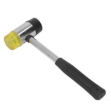 Imagem de KIMISS Martelo de Borracha Com Cabeças Removíveis - Martelo de Borracha Versátil de Duas Cabeças para Artesanato Em Couro, Marcenaria, Fabricação de Joias e Instalação de Flo