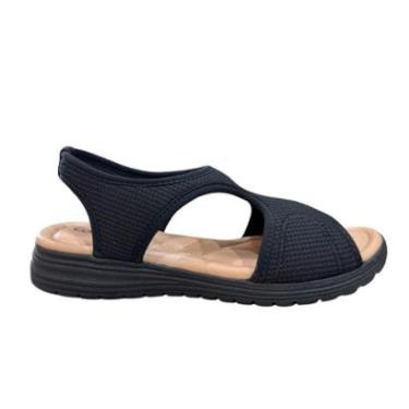 Imagem de Sandália Comfortflex 25-51302 Leve, Anatômica Confortável Pr-Feminino