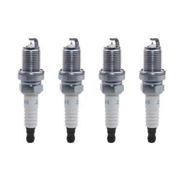 Imagem de Vela de ignição PFR6Y compatível com Roewe 350 550 750 I5 W5 MG3 MG5 MG6 MG7 GT ZS MGTF 10099079 (4 unidades)