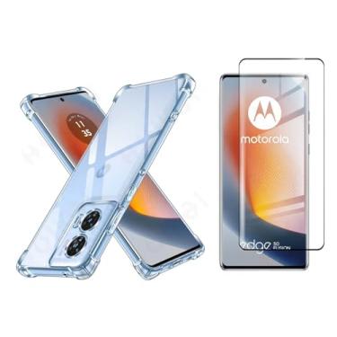 Imagem de Capa Capinha Case + Película de Cerâmica para Motorola Moto Edge 50 Fusion