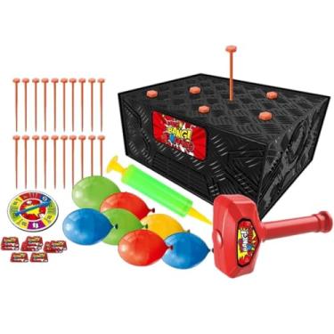Imagem de Jogo Tabuleiro 154 Peças Estoure Balão com Martelo, Jogo Divertido Para Toda a Família PREMIUM, Felix Magazine