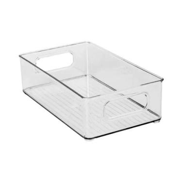 Imagem de Caixa Organizadora Transparente De Plástico Acrílico Para Cosméticos E