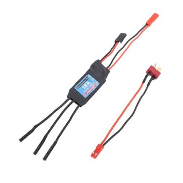Imagem de Jiawu Mini Controlador de Velocidade Esc Seguro 18a Sem Escova para Carro 1/24 1/28 Rc Com Cabo para K989 Mini z Series 2-4s 5v 1a Bec